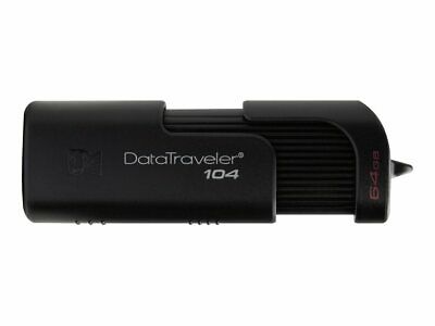 Kingston DataTraveler 104 DT104/64GB 64 GB Usb 2.0 Flash Bellek
